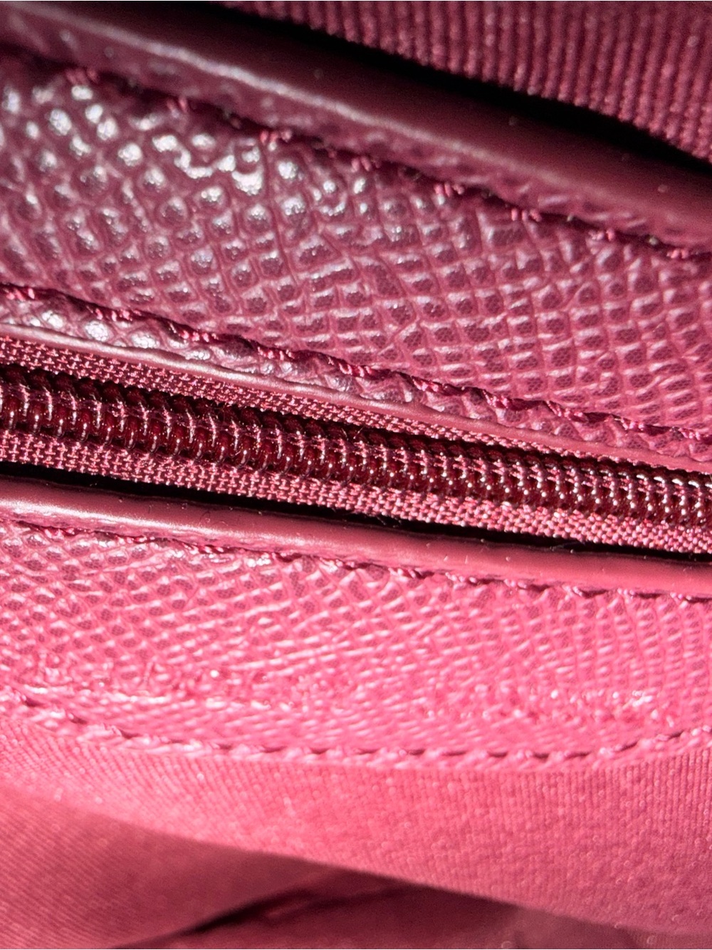 Top-Handle Studded Satchel Bag in Plum - Picture 5 of 7
